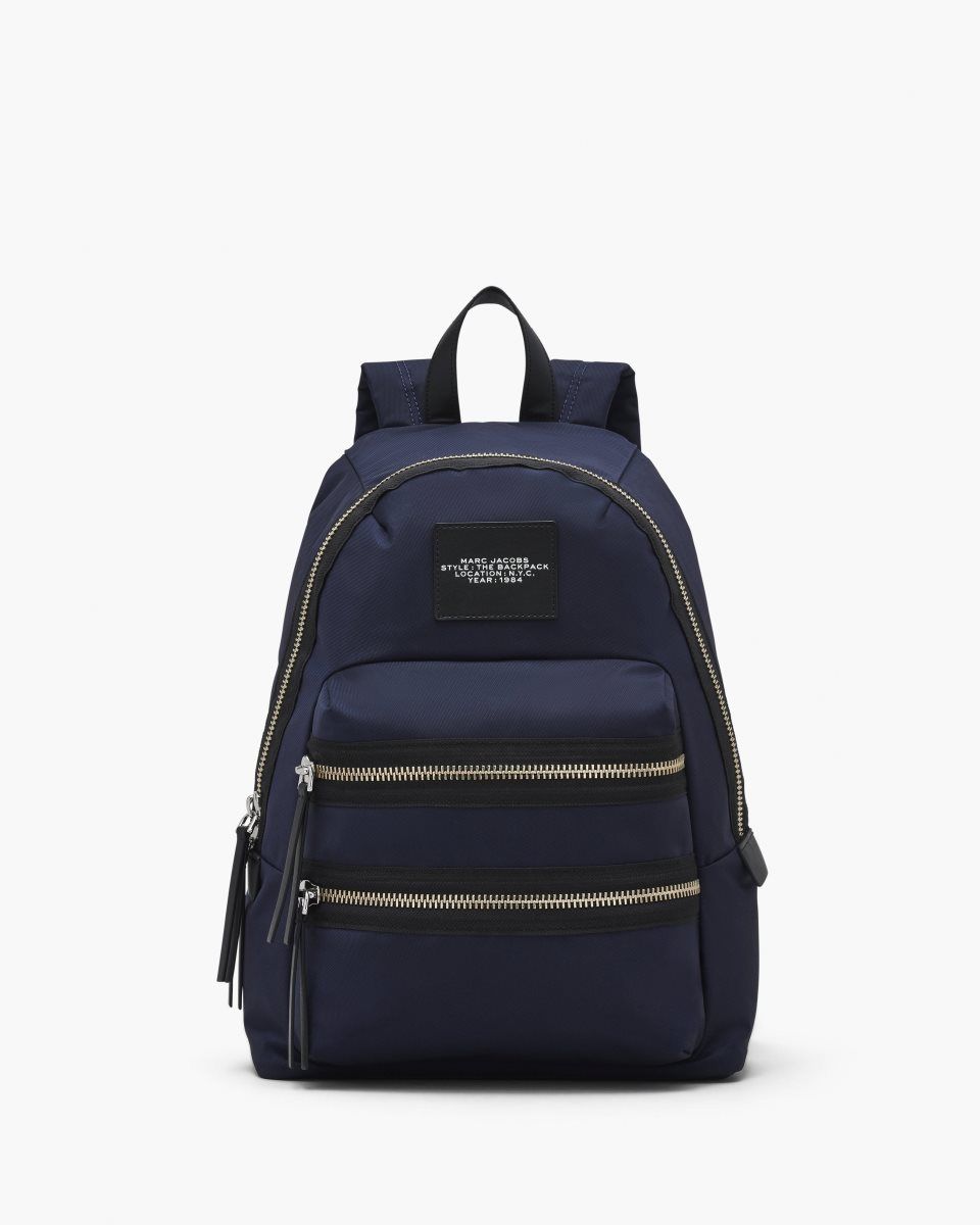 Σακιδια Marc Jacobs The Biker Nylon Medium Backpack γυναικεια μπλε | 057261BZK