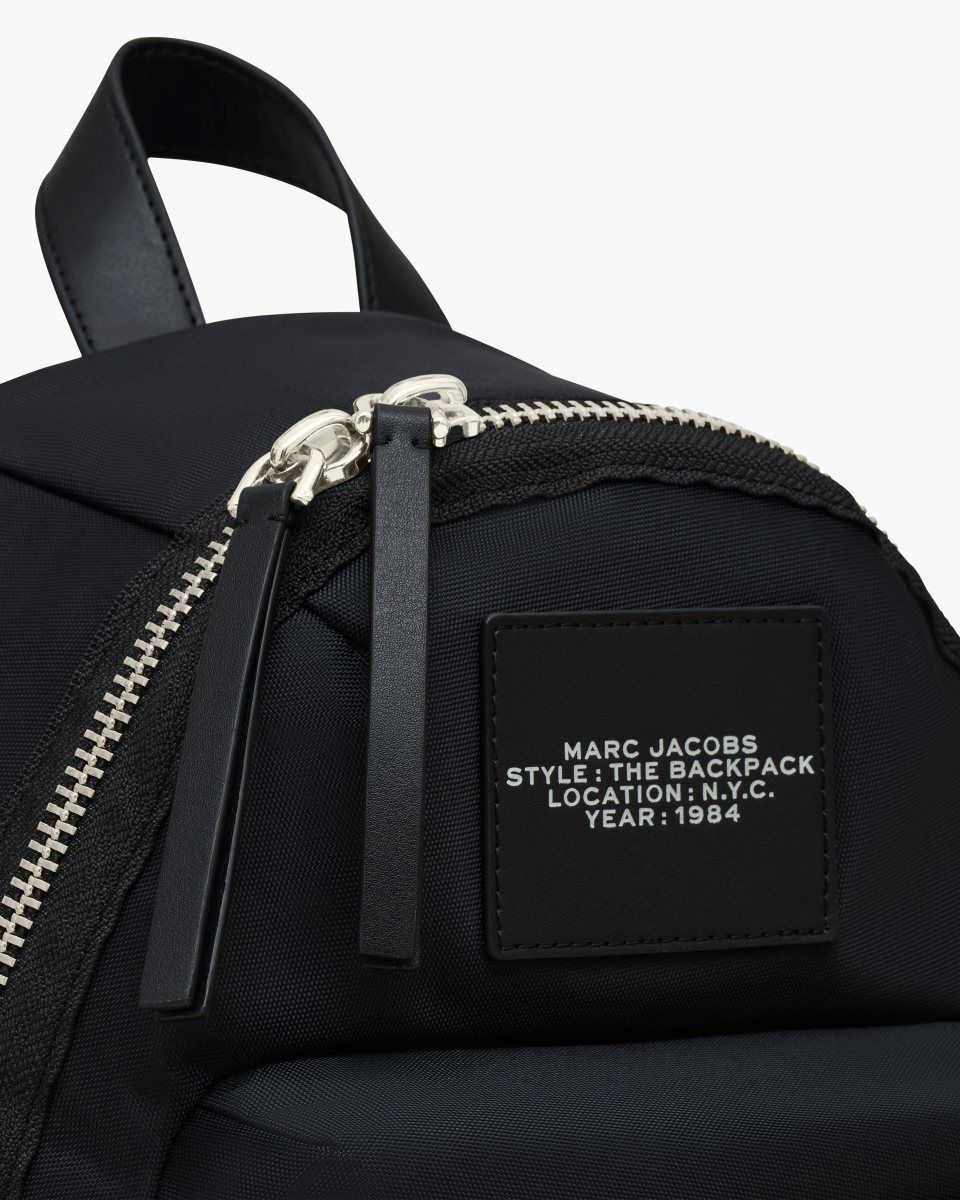 Σακιδια Marc Jacobs The Biker Nylon Medium Backpack γυναικεια μαυρα | 745906DST