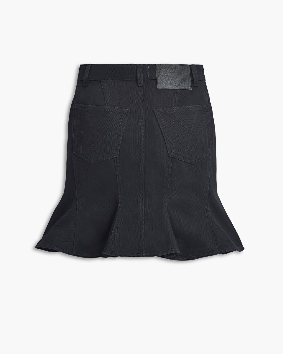 παντελονι Marc Jacobs The Fluted Mini Skirt γυναικεια μαυρα | 421906FCX