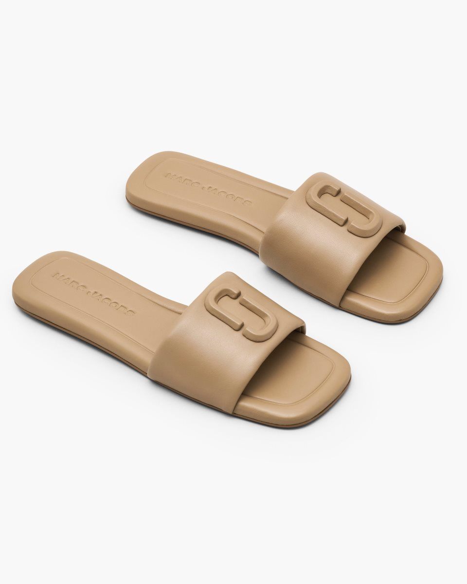 Σανδαλια Marc Jacobs The J Marc Leather Sandal γυναικεια καφε | 497032NHR