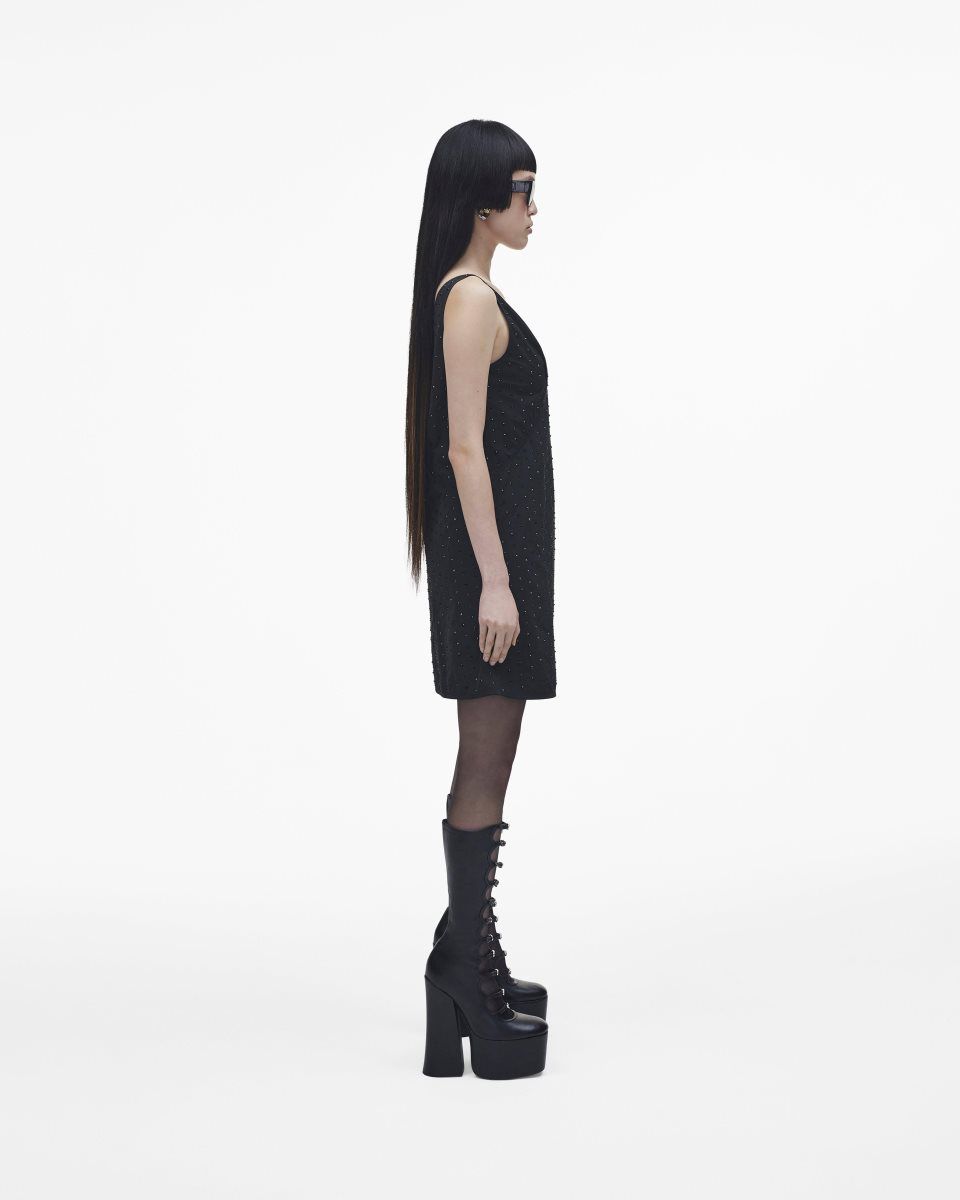 Μποτεσ Marc Jacobs The Kiki Knee-High Boot γυναικεια μαυρα | 641082ZJH