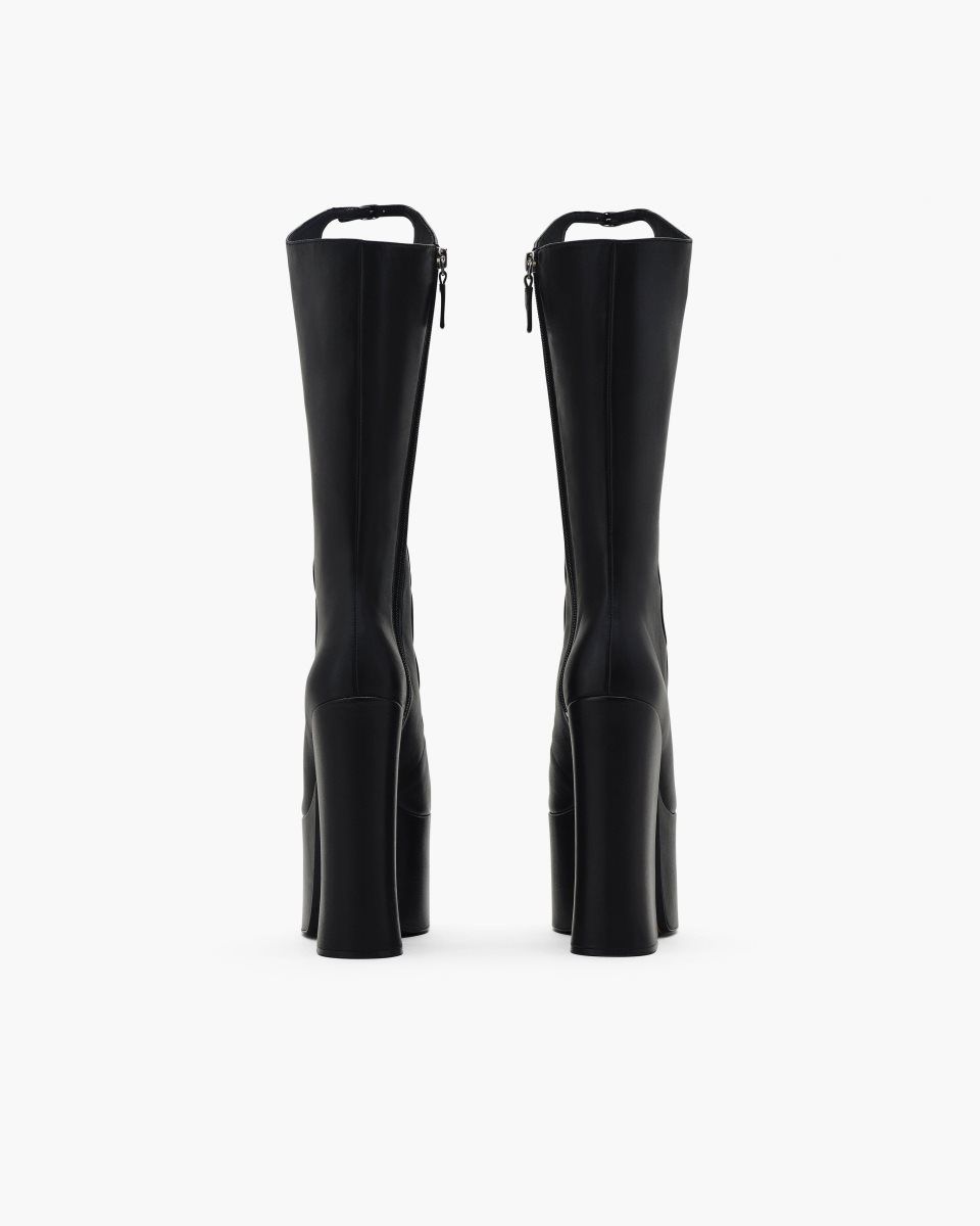 Μποτεσ Marc Jacobs The Kiki Knee-High Boot γυναικεια μαυρα | 641082ZJH