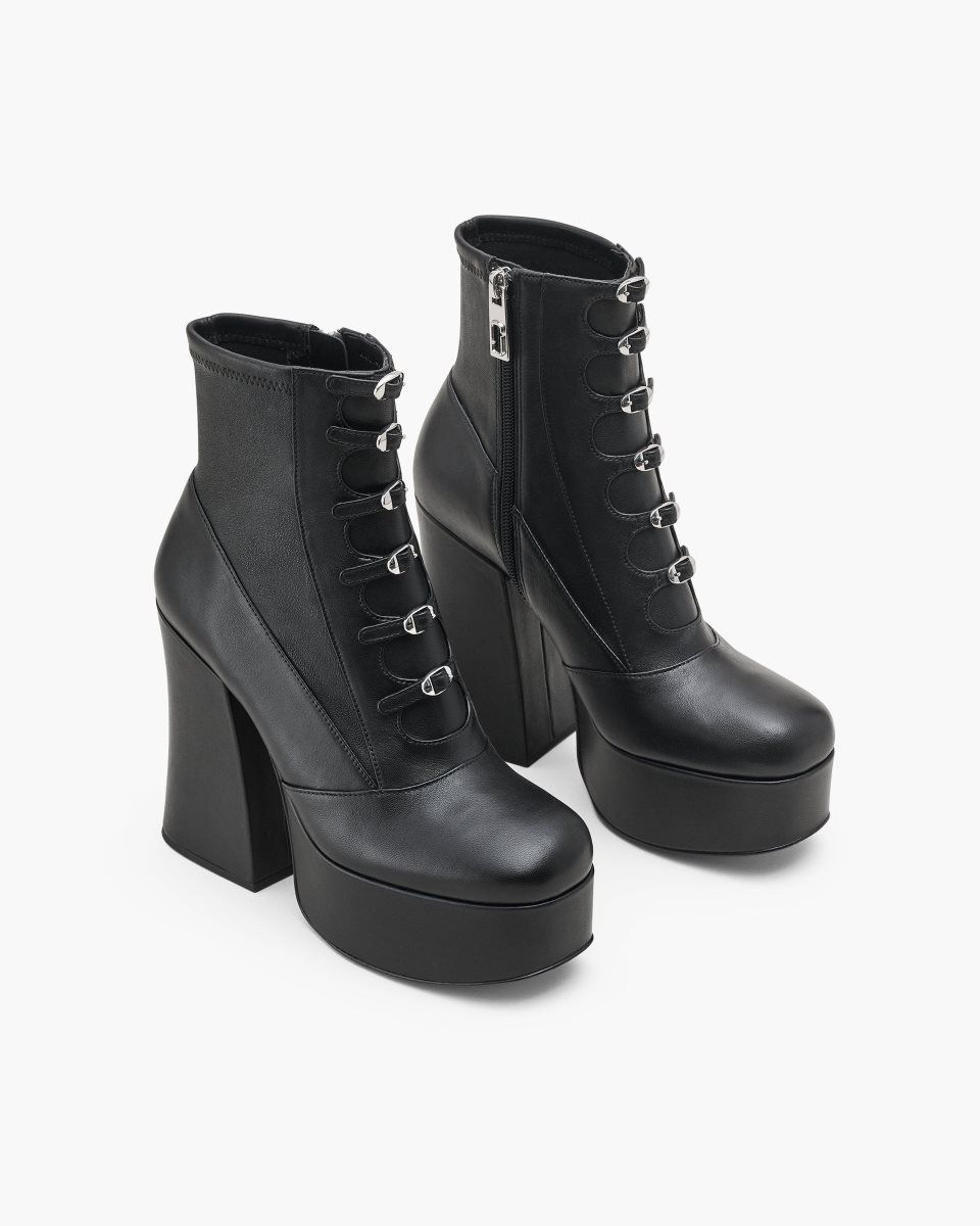 Μποτεσ Marc Jacobs The Kiki Stretch Ankle Boot γυναικεια μαυρα | 781603ZHJ