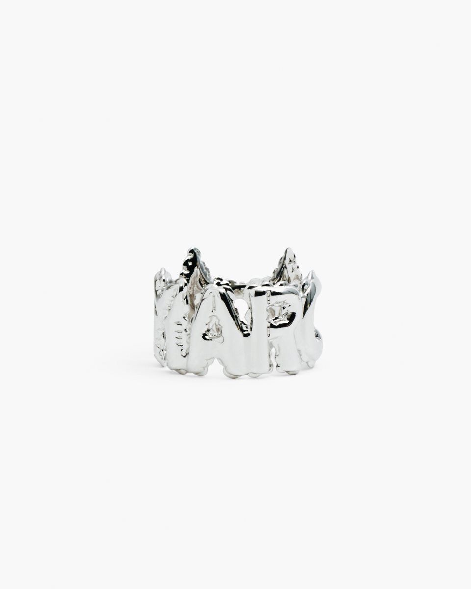 Δαχτυλιδια Marc Jacobs The Marc Balloon Ring γυναικεια ασημι | 681753CSU