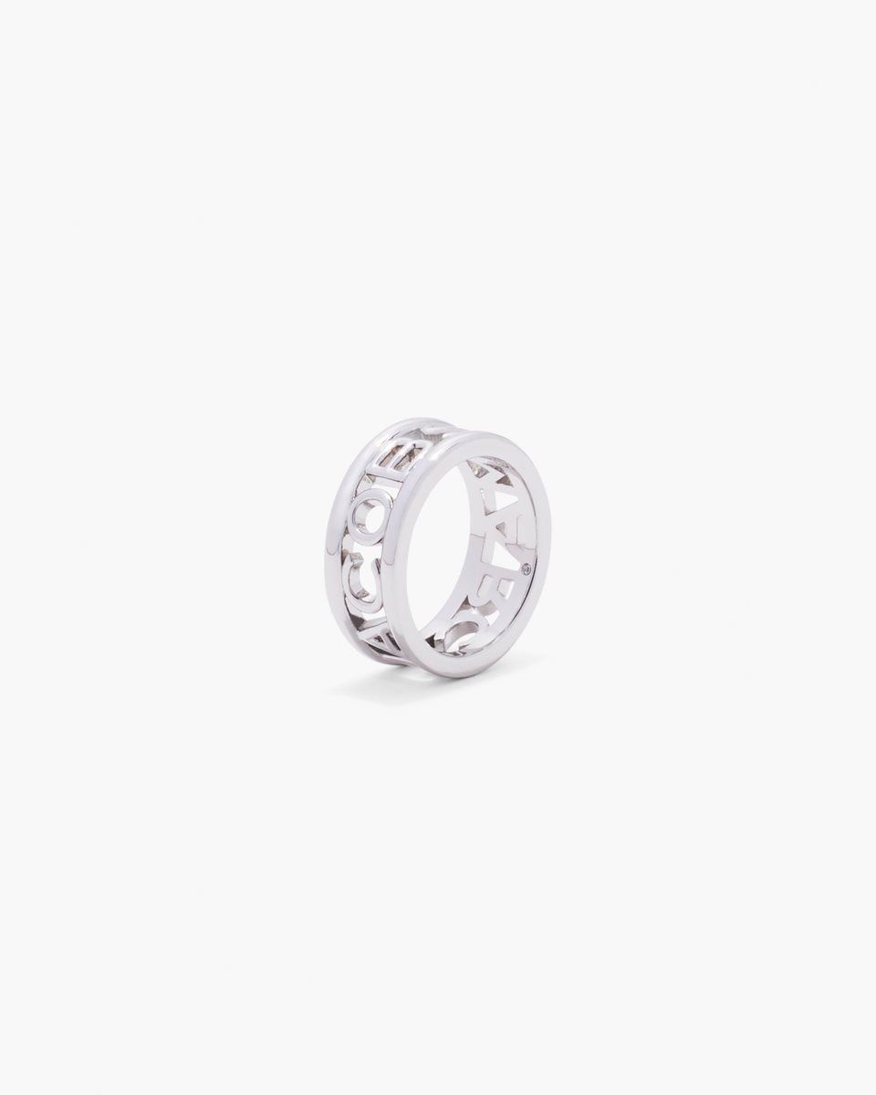 Δαχτυλιδια Marc Jacobs The Monogram Ring γυναικεια ασημι | 526370WYU