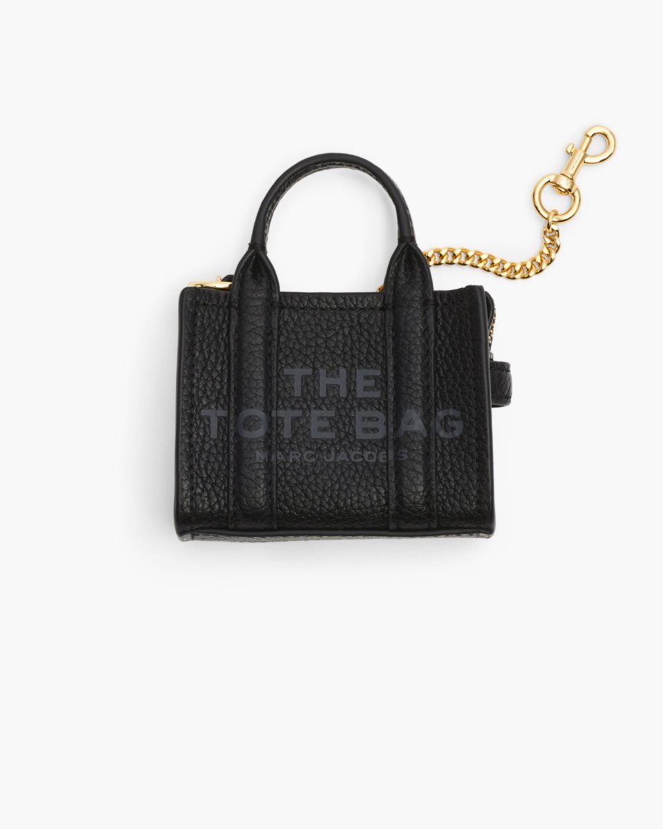 Συμβολα Marc Jacobs The Nano Tote Bag Charm γυναικεια μαυρα | 839047SOD