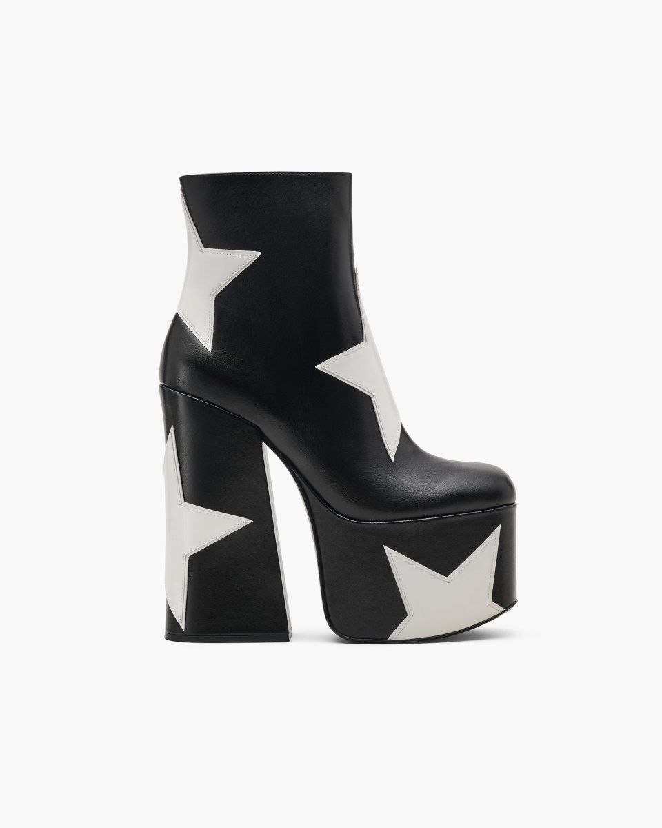 Μποτεσ Marc Jacobs The Star Patchwork Kiki Platform Boot γυναικεια μαυρα | 510348AWV