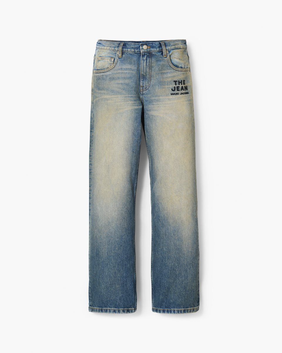 παντελονι Marc Jacobs The Washed Jean γυναικεια ανοιχτο μπλε μπλε σκουρο | 358796AJD