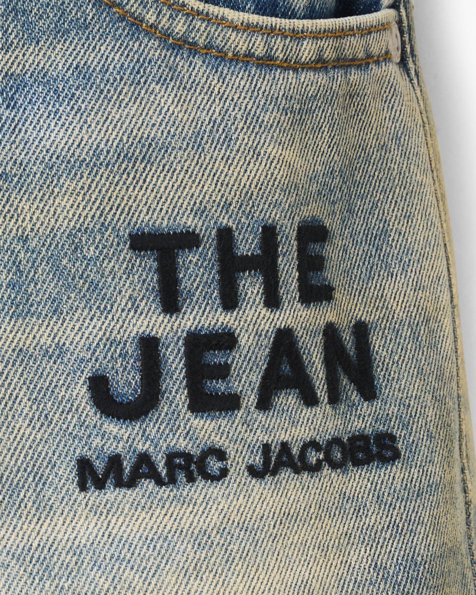 παντελονι Marc Jacobs The Washed Jean γυναικεια ανοιχτο μπλε μπλε σκουρο | 358796AJD