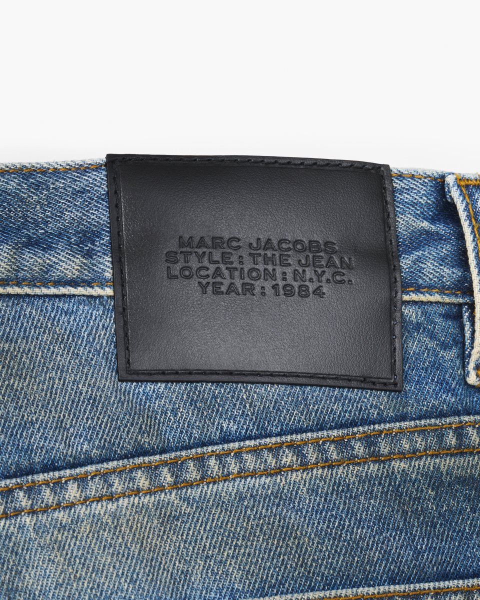 παντελονι Marc Jacobs The Washed Jean γυναικεια ανοιχτο μπλε μπλε σκουρο | 358796AJD