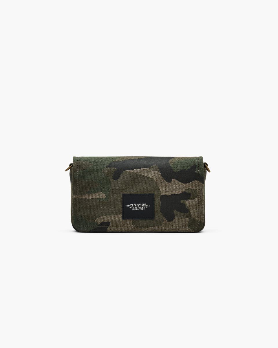 Μίνι Τσάντες Marc Jacobs The Camo Jacquard Chain Mini Bag γυναικεια καμουφλάζ Πολύχρωμο | 453980IFO