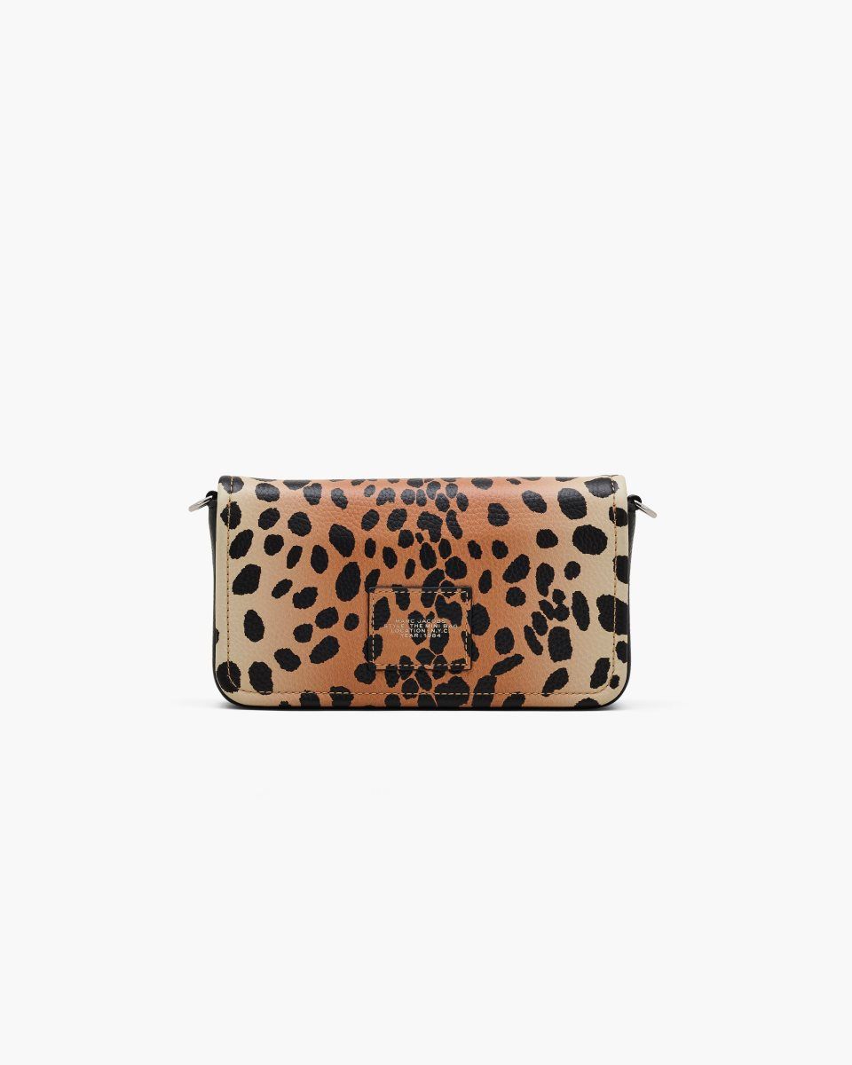 Μίνι Τσάντες Marc Jacobs The Cheetah Chain Mini Bag γυναικεια μαυρα Πολύχρωμο | 068721ERM