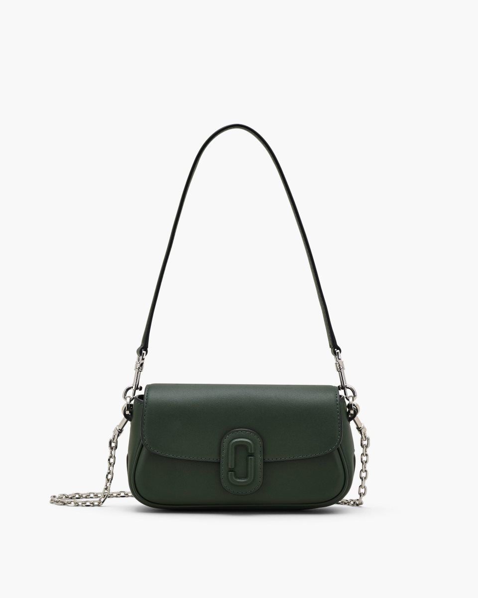 τσάντεσ χιαστί Marc Jacobs The Clover Shoulder Bag γυναικεια σκούρο πρασινο | 214938RPJ