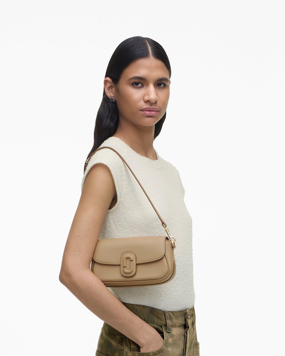 τσάντεσ ώμου Marc Jacobs The Clover Shoulder Bag γυναικεια καφε | 274603ZHD