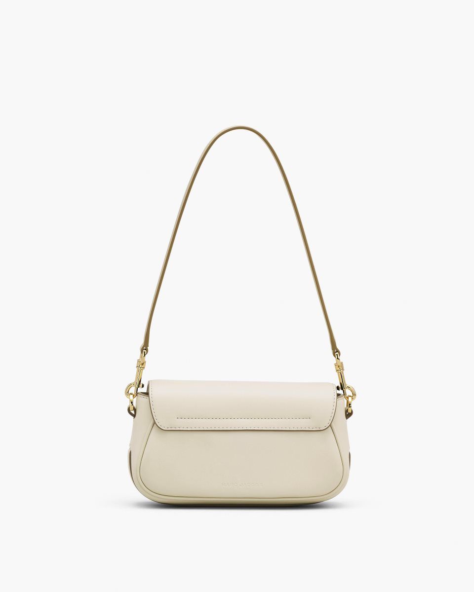 τσάντεσ ώμου Marc Jacobs The Clover Shoulder Bag γυναικεια ασπρα | 724689QPK