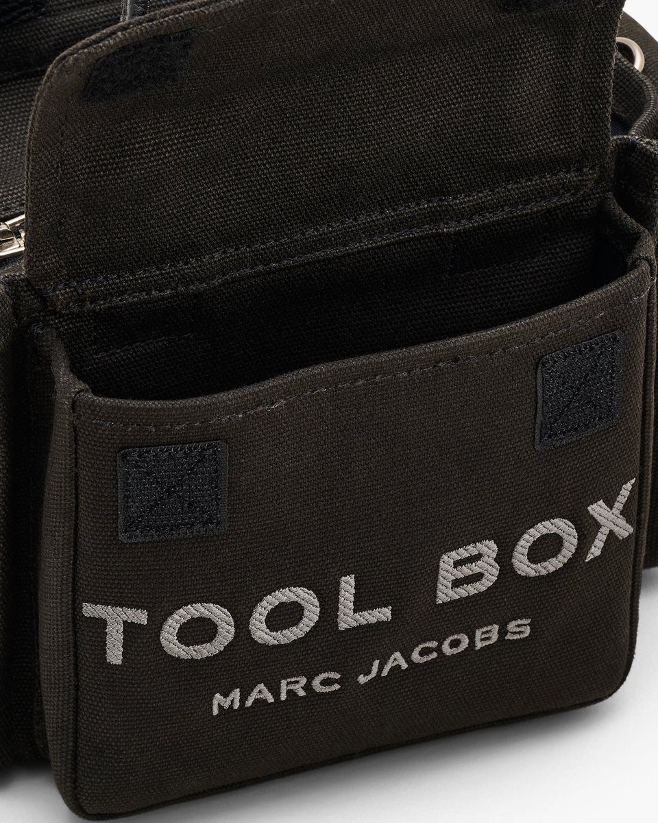 τσάντεσ χιαστί Marc Jacobs The Crossbody Tool Box γυναικεια μαυρα | 049328JHM