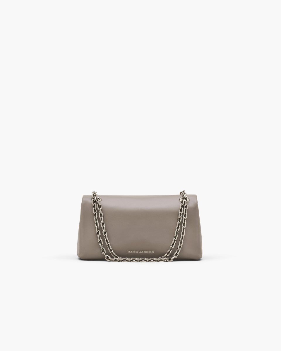 μεγάλα πορτοφόλια Marc Jacobs The Dual Chain Wallet γυναικεια Cement | 213754OVL