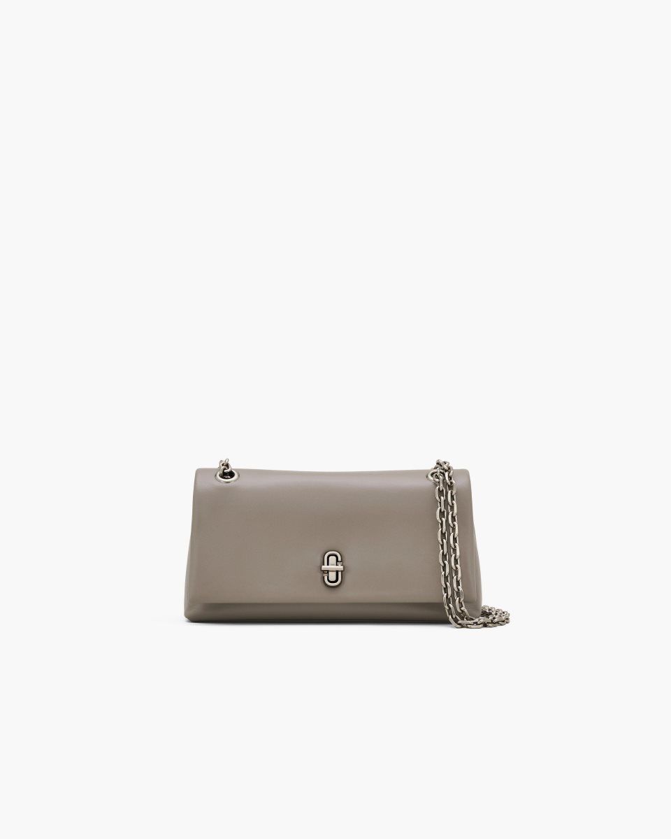 μεγάλα πορτοφόλια Marc Jacobs The Dual Chain Wallet γυναικεια Cement | 213754OVL