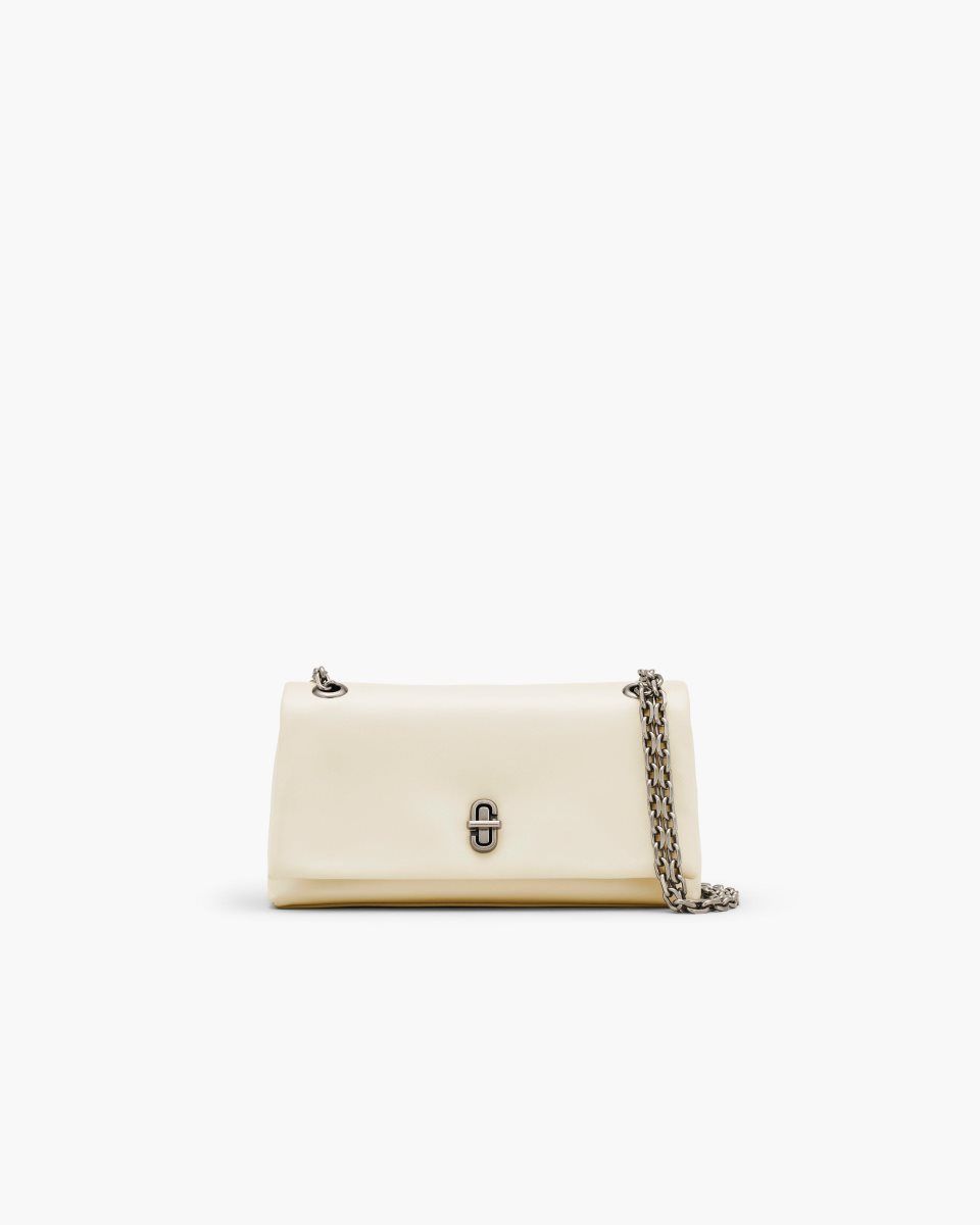 μεγάλα πορτοφόλια Marc Jacobs The Dual Chain Wallet γυναικεια ασπρα | 541039ZSL