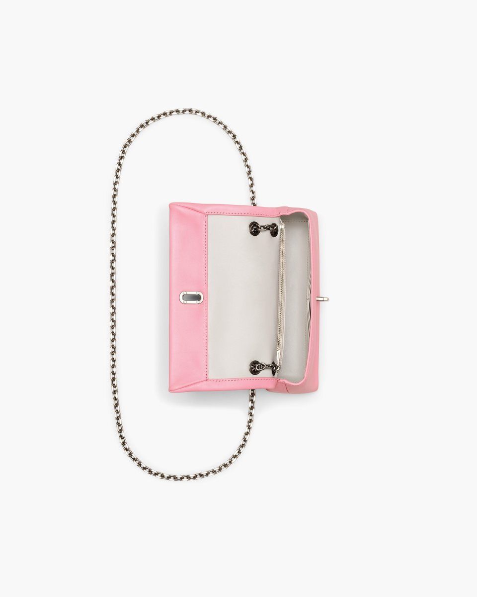 μεγάλα πορτοφόλια Marc Jacobs The Dual Chain Wallet γυναικεια ροζ | 792614CHD