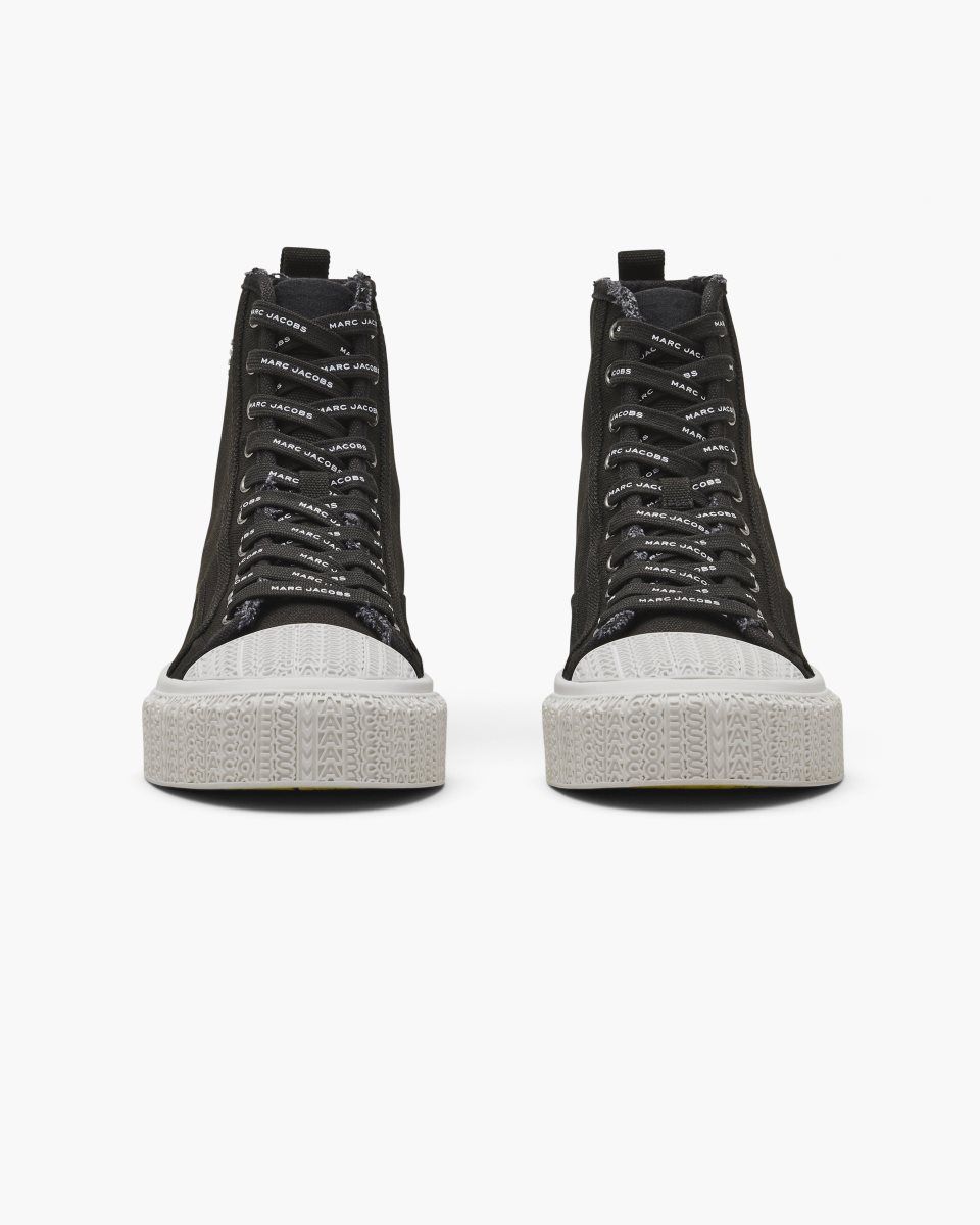 Αθλητικα Παπουτσια Marc Jacobs The High Top Sneaker γυναικεια μαυρα | 780145JKU