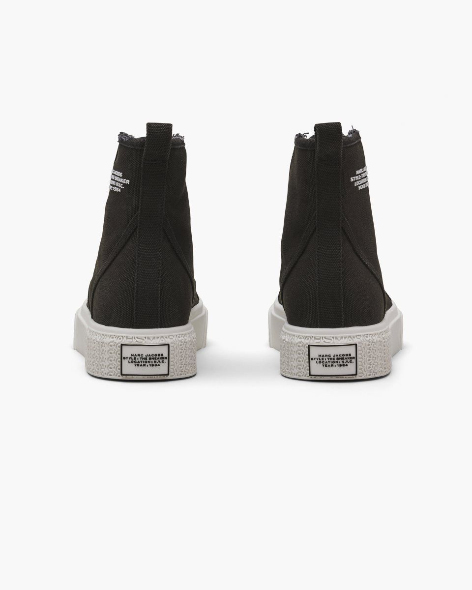 Αθλητικα Παπουτσια Marc Jacobs The High Top Sneaker γυναικεια μαυρα | 780145JKU