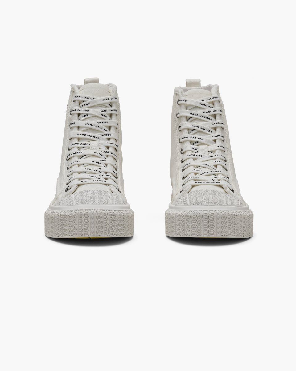 Αθλητικα Παπουτσια Marc Jacobs The High Top Sneaker γυναικεια ασπρα | 873694PYX