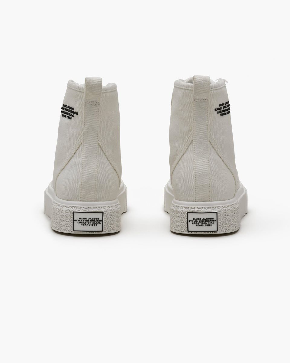 Αθλητικα Παπουτσια Marc Jacobs The High Top Sneaker γυναικεια ασπρα | 873694PYX