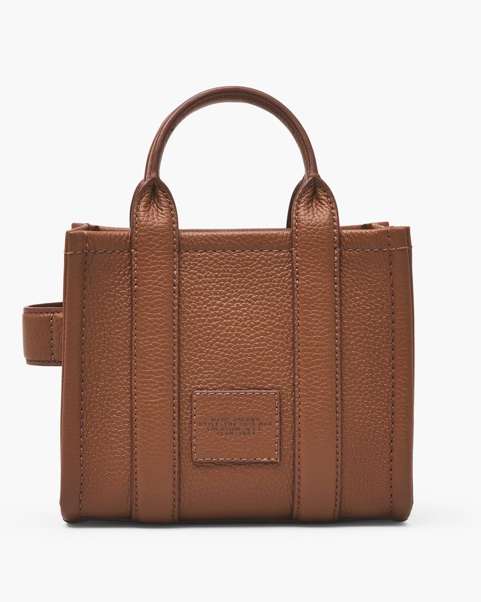 Μίνι Τσάντες Marc Jacobs The Leather Crossbody Tote Bag γυναικεια Argan Oil | 316278MDW