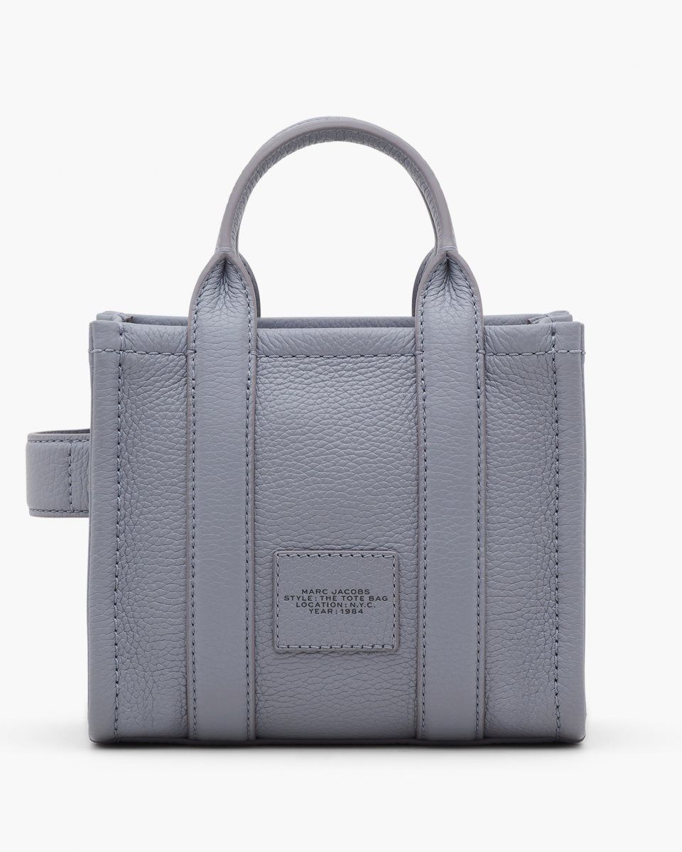 Μίνι Τσάντες Marc Jacobs The Leather Crossbody Tote Bag γυναικεια γκρι | 390174UWH