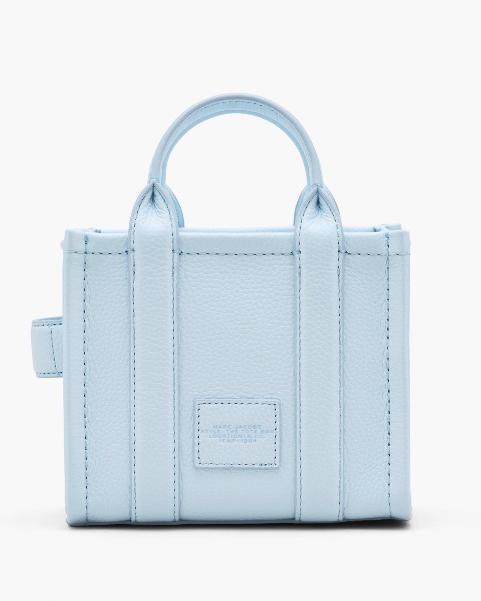 Μίνι Τσάντες Marc Jacobs The Leather Crossbody Tote Bag γυναικεια μπλε | 578129POQ