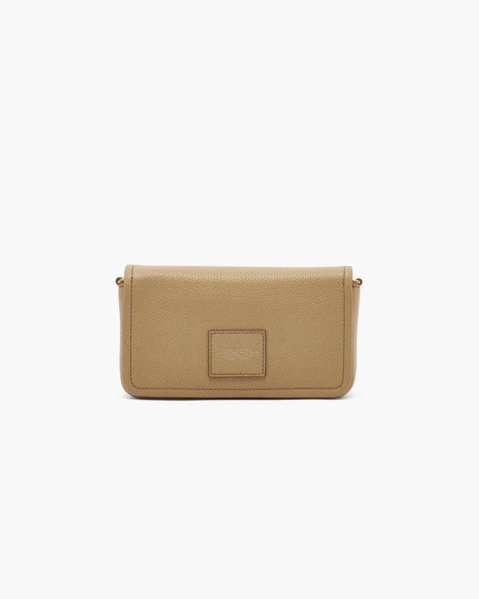 μεγάλα πορτοφόλια Marc Jacobs The Leather Mini Bag γυναικεια καφε | 360817PZD