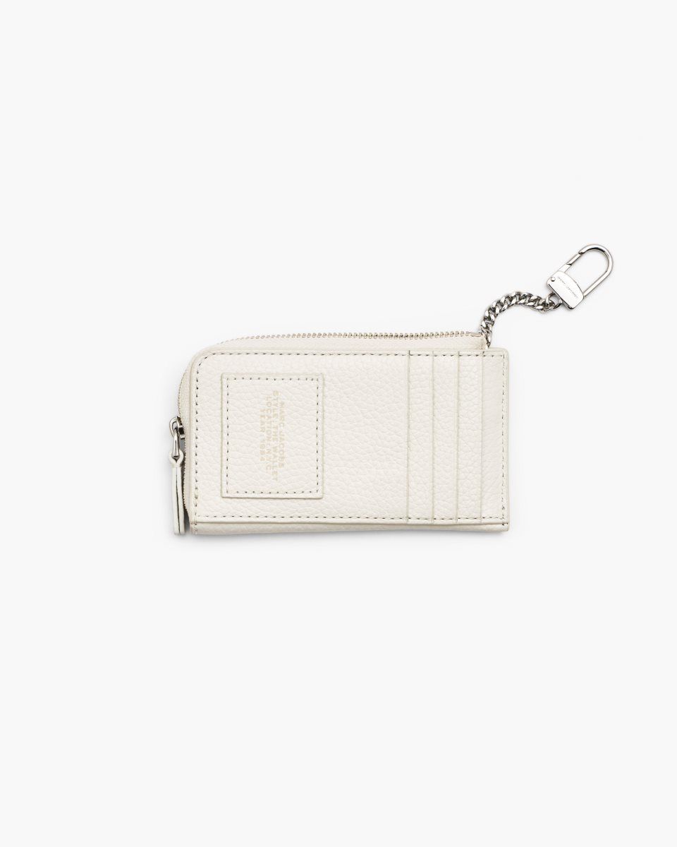 μικρά πορτοφόλια Marc Jacobs The Leather Top Zip Multi Wallet γυναικεια Cotton | 579028RQB