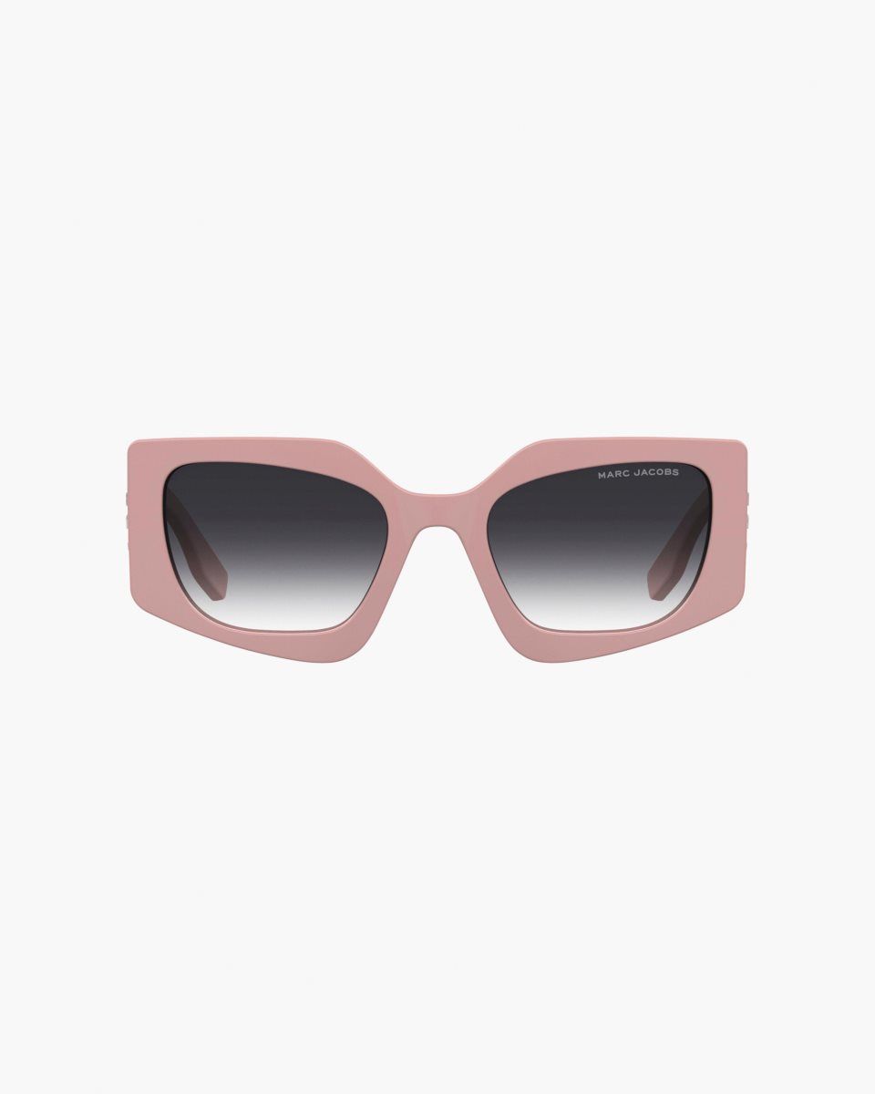 Γυαλια Ηλιου Marc Jacobs The Square Cat Eye Sunglasses γυναικεια ροζ | 602135PNO