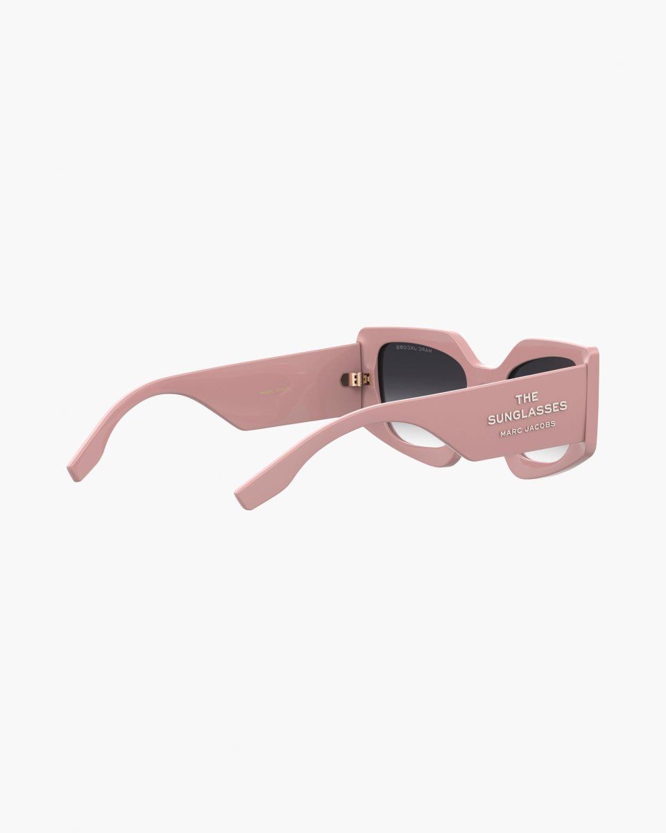 Γυαλια Ηλιου Marc Jacobs The Square Cat Eye Sunglasses γυναικεια ροζ | 602135PNO