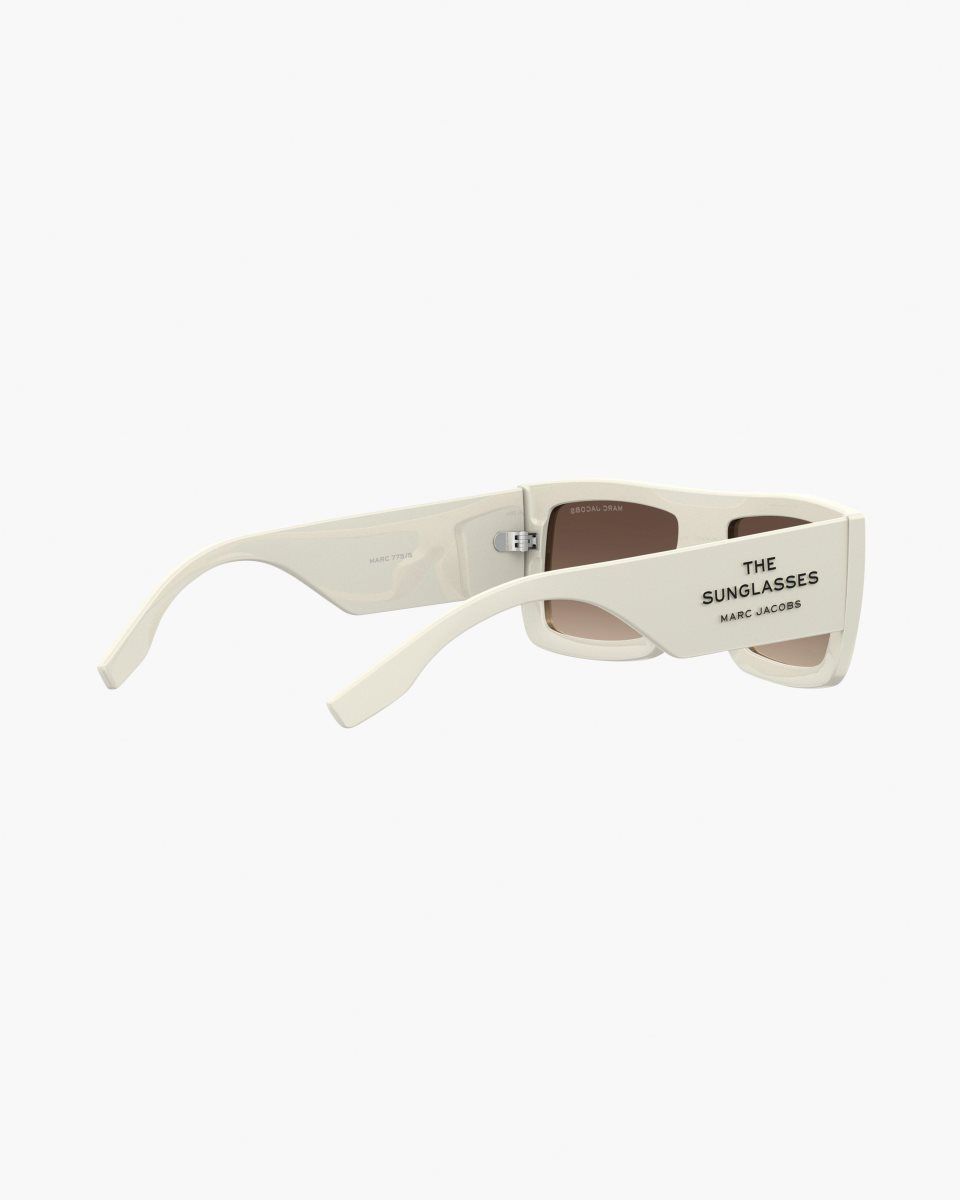 Γυαλια Ηλιου Marc Jacobs The Square Sunglasses γυναικεια ασπρα | 376251VCA