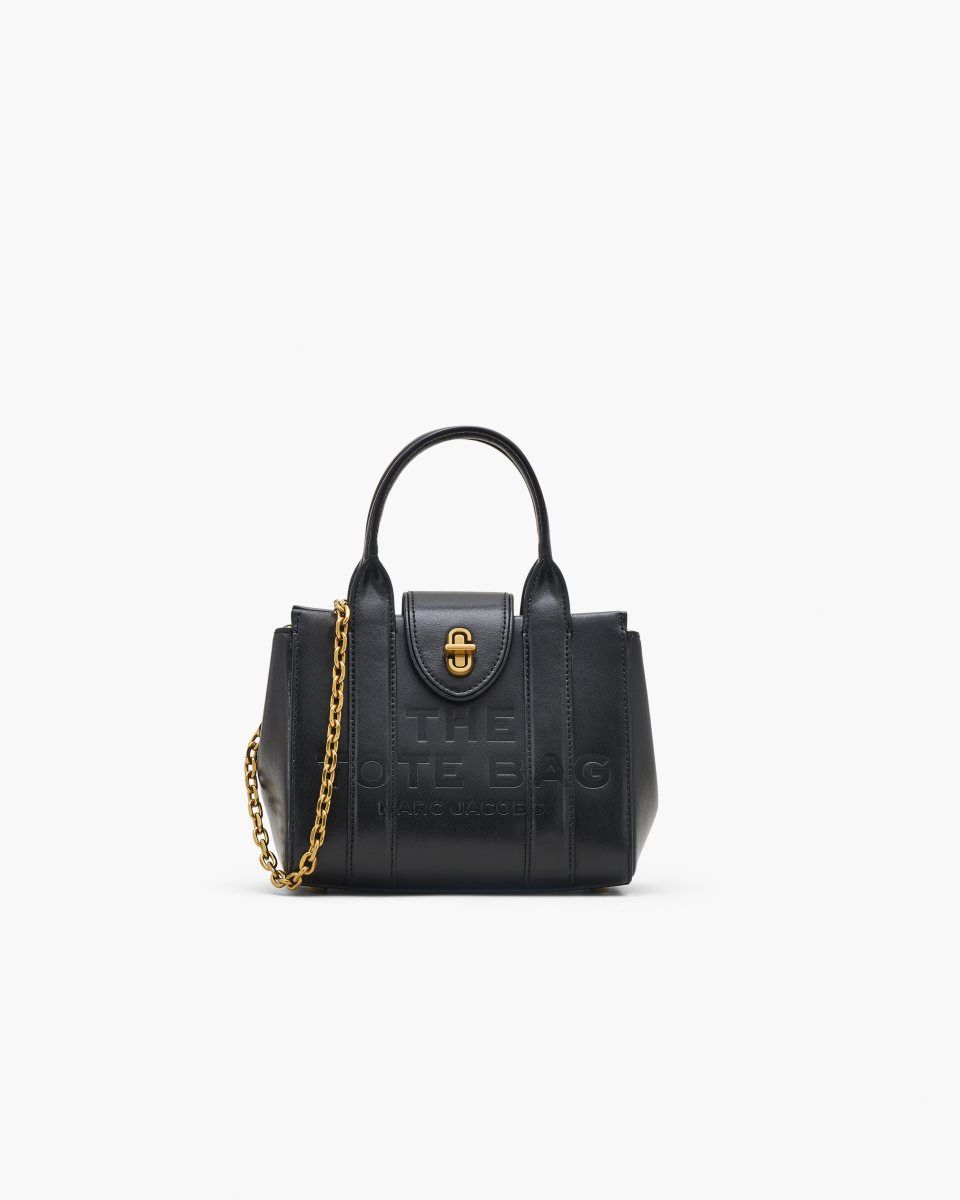 Τσαντα Χειροσ Marc Jacobs The Turnlock Crossbody Tote Bag γυναικεια μαυρα | 680125AGF