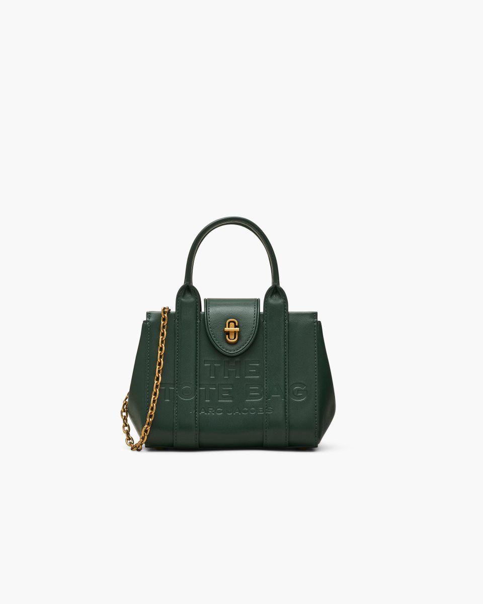 Τσαντα Χειροσ Marc Jacobs The Turnlock Crossbody Tote Bag γυναικεια σκούρο πρασινο | 063945MLU