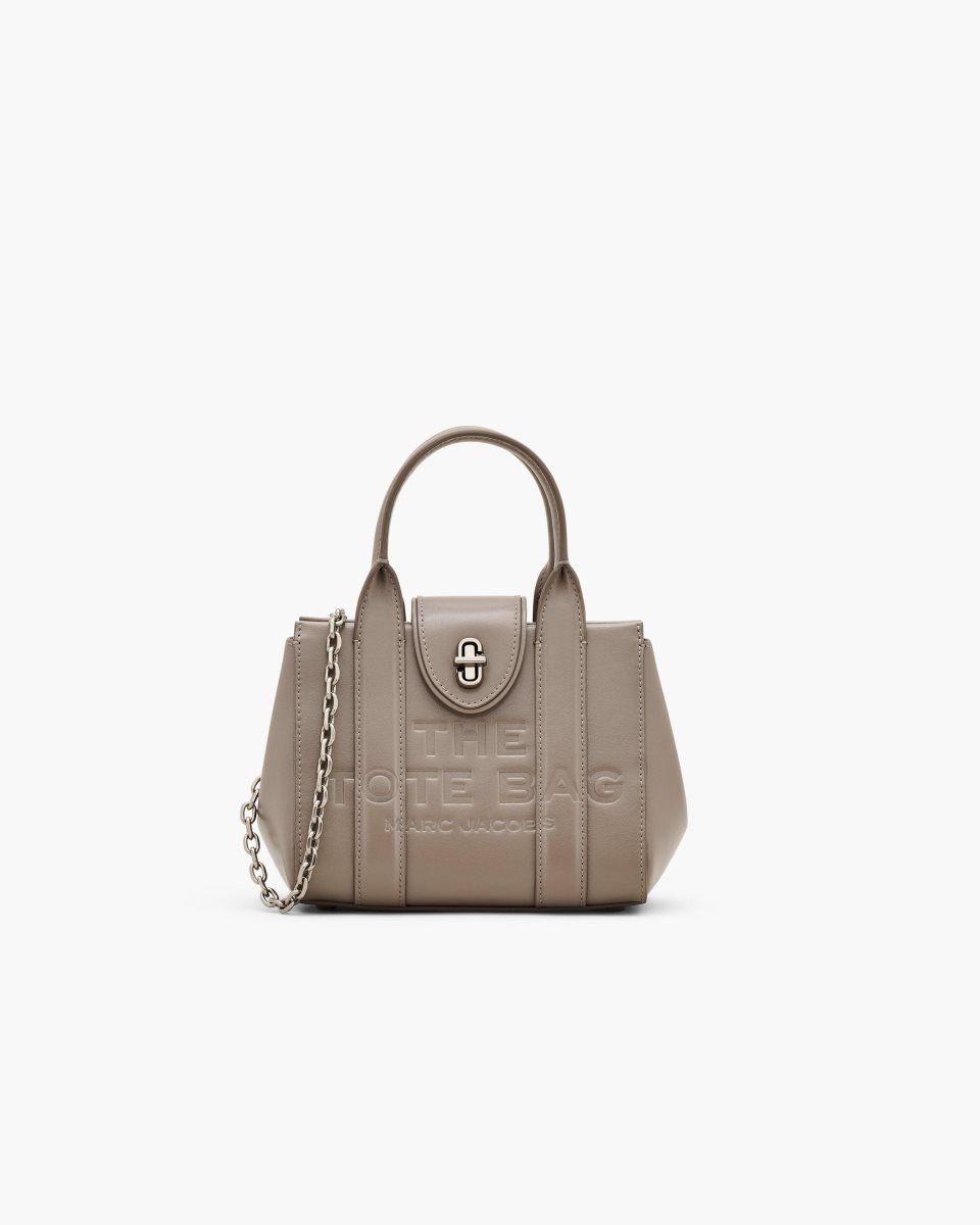 Τσαντα Χειροσ Marc Jacobs The Turnlock Crossbody Tote Bag γυναικεια Cement | 894735JIG