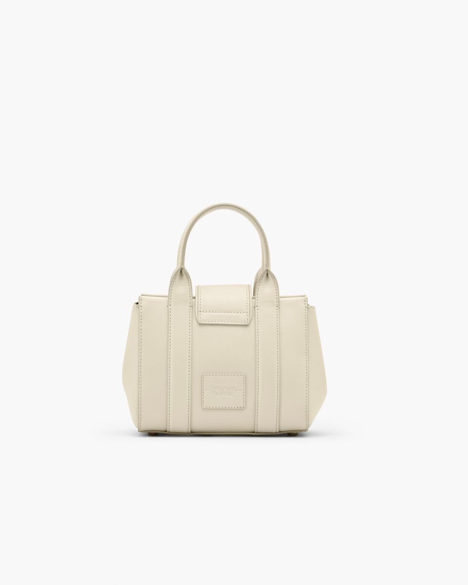 τσάντεσ χιαστί Marc Jacobs The Turnlock Crossbody Tote Bag γυναικεια ασπρα | 935428KTA