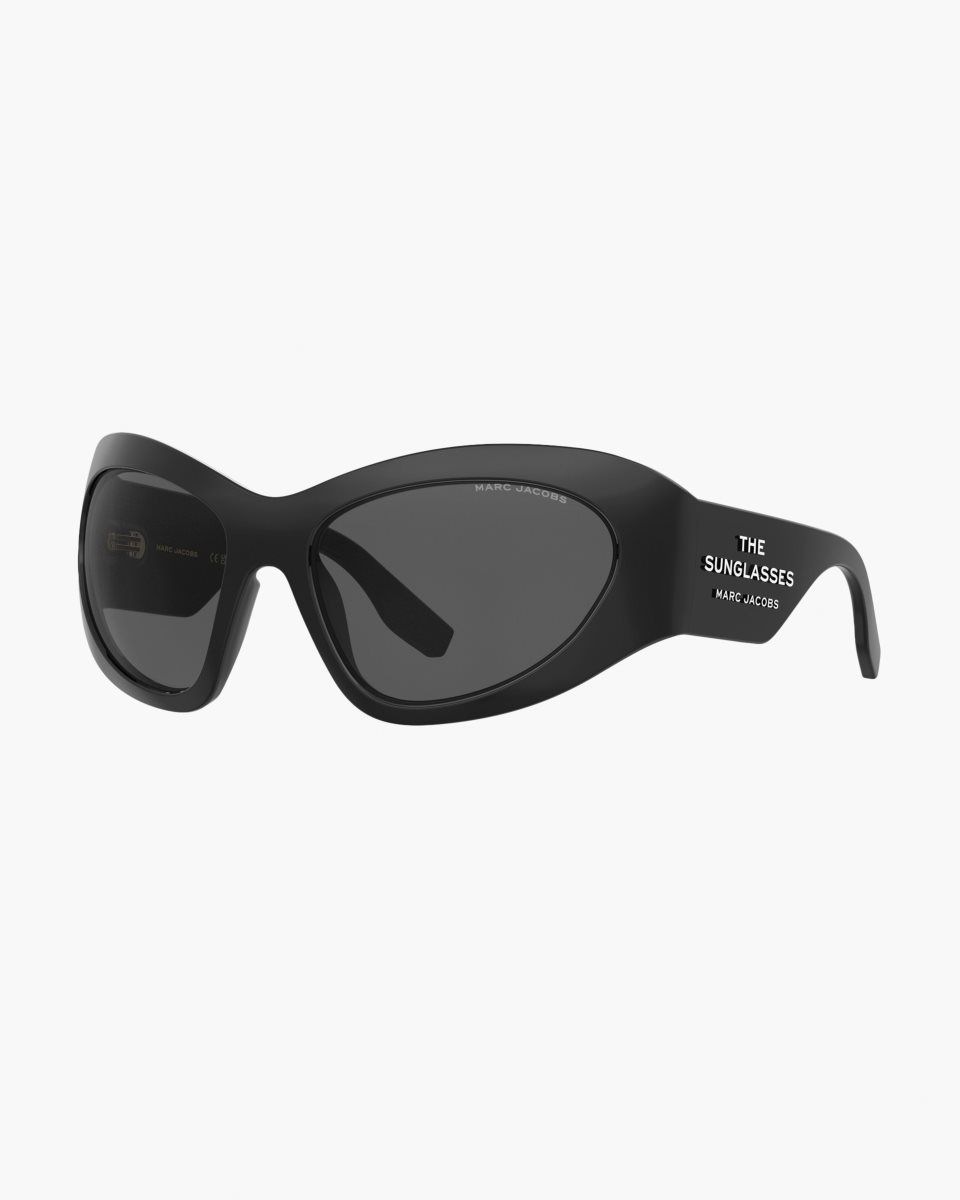 Γυαλια Ηλιου Marc Jacobs The Wrapped Sunglasses γυναικεια μαυρα | 691075ACD