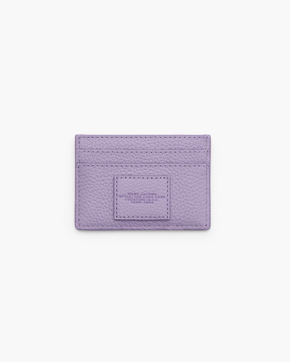 Θήκη Για Κάρτες Marc Jacobs The Leather Card Case γυναικεια μωβ | 768519TBZ