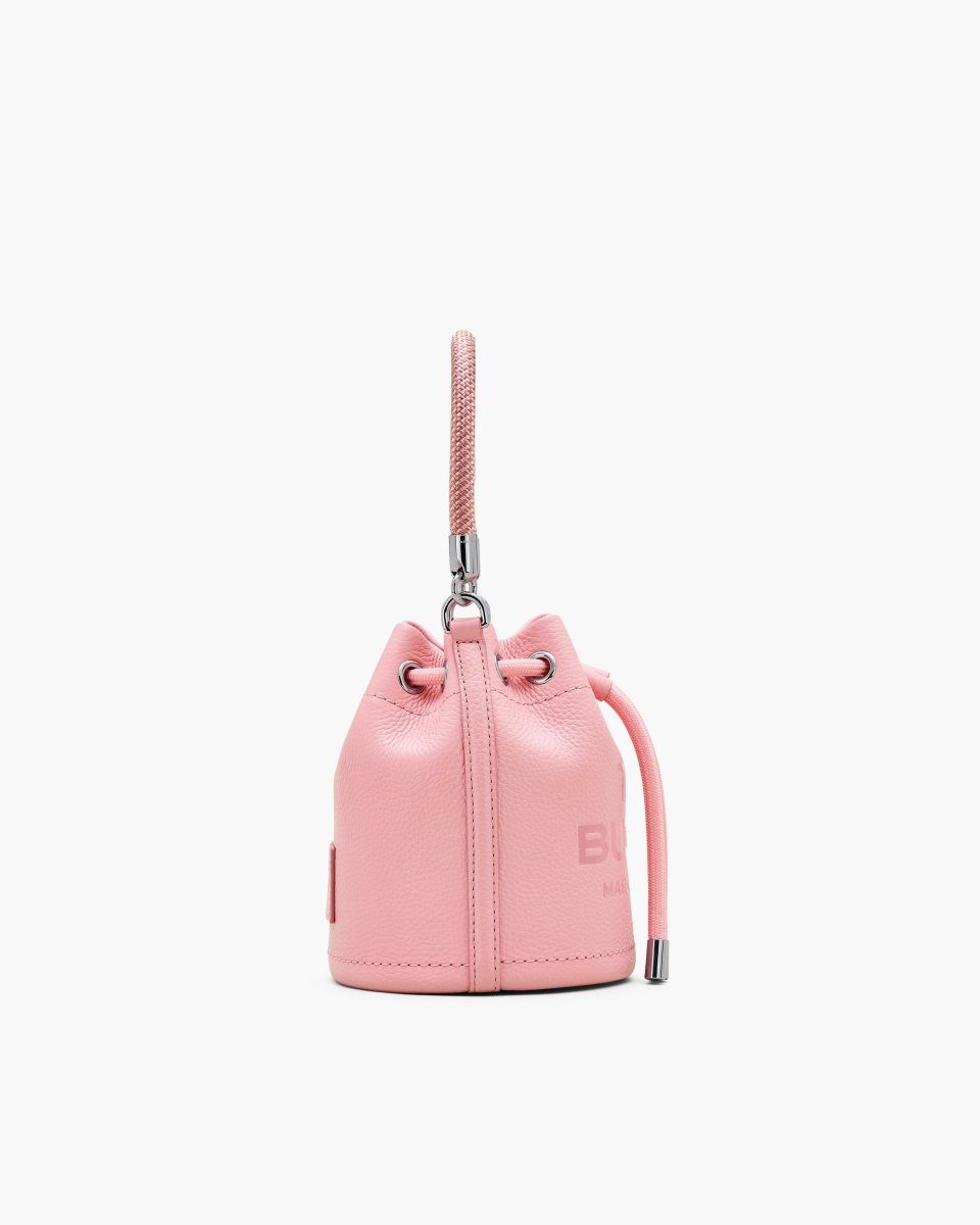 bucket bags Marc Jacobs The Leather Mini Bucket Bag γυναικεια ροζ | 326971RFB